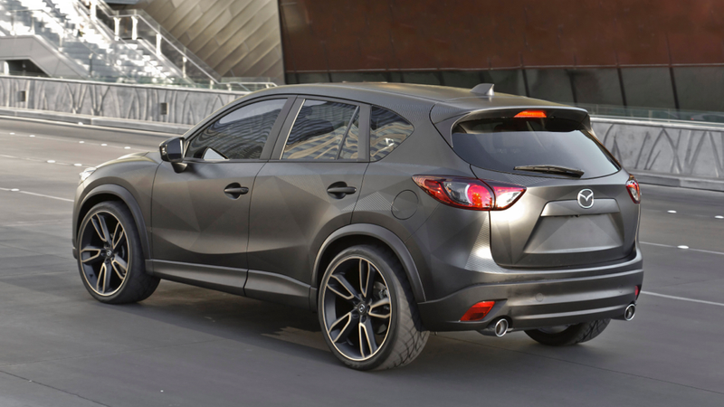 Illustration for article titled Mazda Dressed Up These CX-5s For SEMA, Including A 2.2-liter Diesel Dempsey-Mobile